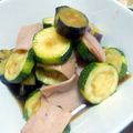 ダウダウです's cooksnap of when they made 牛肉となすとズッキーニのピリ辛合え.