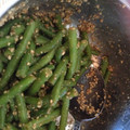 BellmanM's cooksnap of when they made 簡単＊いんげんのごま和え.