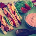 rikacoco88's cooksnap of when they made 簡単BLTサンドウィッチ☆.