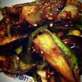 はなこ食堂's cooksnap of when they made 茄子とピーマンの炒め物.