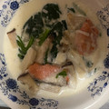 しょうこるん's cooksnap of when they made 鮭とほうれん草のクリーム煮.