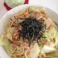 うにゅちし's cooksnap of when they made ツナと春キャベツの和風パスタ　q□☆□p.