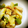 saucebox's cooksnap of when they made かじきまぐろの味噌醤油炒め.