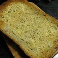 るる子's cooksnap of when they made ローズマリー＆チーズのトースト.