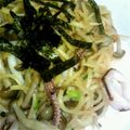 kazumi☆j's cooksnap of when they made マルちゃんたらこ焼きそばでたらこパスタ風.