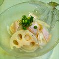りょうりっこ☆'s cooksnap of when they made さくさく♪レンコンと生ハムのマリネ.