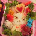 凜rinママ's cooksnap of when they made キャラ弁　ジュエルペット☆ルビー.
