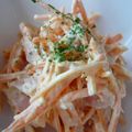 おっしょさん's cooksnap of when they made にんじんとハムのクリチサラダ.