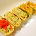 うさぎ君's cooksnap of when they made 紅しょうが入り卵焼きでお弁当に彩りを♥.