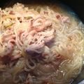 Komiciao's cooksnap of when they made 『健さん直伝牛丼』.