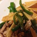 ちぃょ's cooksnap of when they made 青椒肉絲.