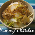 MrsYummy's cooksnap of when they made 春雨と白菜の中華炒め.