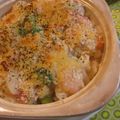 junyoujun's cooksnap of when they made 　海老とかにかまの豆乳ドリア.