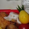 海 砂's cooksnap of when they made うずら卵でパイナップル（キャラ弁おかず）.