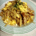 ざんじ's cooksnap of when they made 中華風～豚、卵とえのき炒め.