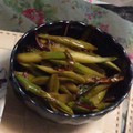 Mamikonkon's cooksnap of when they made アスパラガスとじゃこの和風炒め.