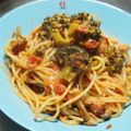 らんぴん's cooksnap of when they made ベーコンとブロッコリーのトマトクリーム.