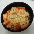 白ご飯おかわりちゃん's cooksnap of when they made 簡単♫冷たいトマトのオニオンドレッシング.