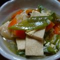 紫の薔薇と真珠。's cooksnap of when they made 高野豆腐ときぬさやの卵とじ☆.