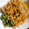 みらぁ's cooksnap of when they made めちゃ簡単塩ネギ焼きそば☆.