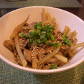 canaco555's cooksnap of when they made じゃがいもとまいたけのきんぴら.