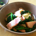 ふれんちぶるどっく's cooksnap of when they made ほうれん草とエリンギのヘルシー炒め物♪.