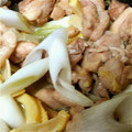 DPinkyy's cooksnap of when they made 鶏とたけのこの中華炒め.