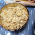 かこみー's cooksnap of when they made 1時間で完成☆炊飯器でタケノコおこわ.