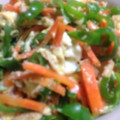 じーま君's cooksnap of when they made ピーマンとツナと卵炒め.
