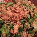 orangemama's cooksnap of when they made 本格的なひき肉のチャーハン.