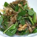 こっぷぽ～ん's cooksnap of when they made 新たまねぎ、クレソン、くるみサラダ.
