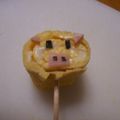 わたママ's cooksnap of when they made ✤お弁当に♪こブタちゃん＾⋐・・⋑＾✤.