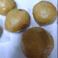 nanasa 's cooksnap of when they made ふわふわもっちり黒糖まんじゅう.