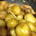 ケイリュウ's cooksnap of when they made 新じゃが（小芋）と鶏のスペアリブのあめ煮.