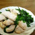 momonga299's cooksnap of when they made 鶏胸肉とニラの塩炒め.