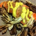 けんころざうるす's cooksnap of when they made 鮭と舞茸の塩胡椒山椒マヨネーズ焼き.