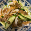 sacching's cooksnap of when they made ちくわときゅうりのザーサイ和え.