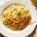 ブランディ's cooksnap of when they made レモンと海老のペペロンチーノ.