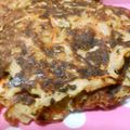 x涼汰x's cooksnap of when they made 簡単すぎ!キャベツとツナの洋風お好み焼き.