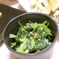 快くん's cooksnap of when they made 褒めらレシピ/梅和え春にら.