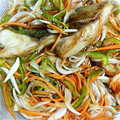 まつりむし's cooksnap of when they made さっぱり！簡単！鮭の南蛮漬け.