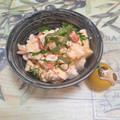 みかかめ's cooksnap of when they made くずし豆腐と鮭の簡単和え～☆.