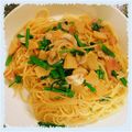 さとｷｭ。's cooksnap of when they made 筍の和風スパゲティー.