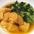 だいこんだいすきん's cooksnap of when they made チンゲン菜と厚揚げの煮びたし.