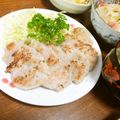 よちりん's cooksnap of when they made 豚ヒレ肉の塩麹焼き.
