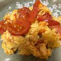 さっちゃん♡♡♡'s cooksnap of when they made 簡単！トマトと半熟卵の中華炒め.