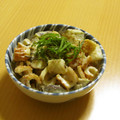 もんしゅしゅ's cooksnap of when they made 茄子とちくわと枝豆の塩昆布マヨごま和え.