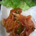 おさむしだまし's cooksnap of when they made 鶏胸肉のやわらかソテー・ケチャップ酢あえ.