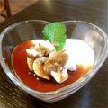 AzureSky's cooksnap of when they made * くるみの ❤ キャラメルプリン♪.