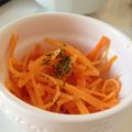 ブローミー's cooksnap of when they made にんじんだけで♪　サラダ.